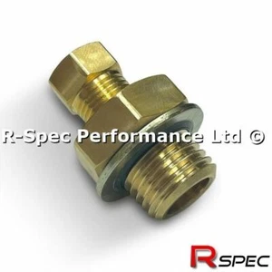Sump Plug Sensor Adaptor Oil Temp Gauge For Subaru Impreza WRX STI WR1 P1 Turbo - Picture 1 of 4