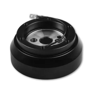 Black Racing Steering Wheel Boss Hub Adapter Kit for 97-04 Chevy Corvette C5 - Picture 1 of 6