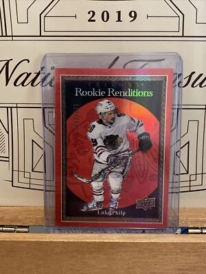 2023-24 Luke Philp Trilogy Rookie Renditions Red RC /799 #RR-18 - Image 1 of 2