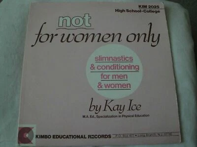 KAY ICE NOT FOR WOMEN ONLY VINYL LP SLIMNASTICS & CONDITIONING FOR MEN & WOMEN Foto 1 de 4