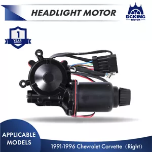 Headlight Motor For Chevrolet Corvette C4 1991-1996 Right Passenger RH 16516134 - Bild 1 von 9