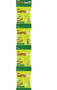 Calbee "Jagariko, Bits4" Salad Flavor, 14g x 4 mini packs, Japan, Snack - Picture 1 of 2