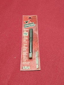 VERMONT AMERICAN 10 mm - 1.25 TAP Parte No.21141 Hecho en EE. UU. Nuevo Stock Original Nuevo en Paquete - Imagen 1 de 5