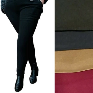 leggings donna LEGGINS pantaloni felpati invernali termici fuseaux VITA ALTA - Foto 1 di 10