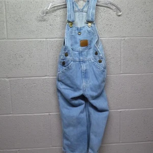 Walls Youth Blue Denim Overalls Size 4 - Picture 1 of 8