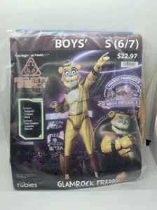 Five Nights at Freddys Boys Costume Set Glamrock Freddy S(6/7) Halloween Cosplay - Picture 1 of 6