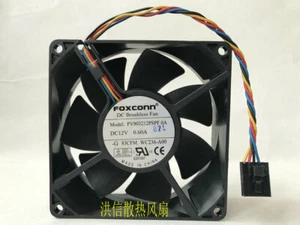 1 PCS FOXCONN Fan PV903212PSPF 0A DC12V 0.60A 9032 9CM 4 wire 5 pin chassis fan - Picture 1 of 4