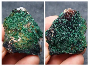 Malachite Crystal Stone Natural Specimen Mineral Morocco - Picture 1 of 6
