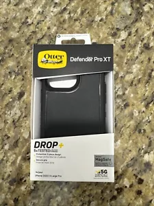 OtterBox Defender Pro XT Case- Fits iPhone 14 Pro Max- Black (77-89158) A35 - Picture 1 of 4