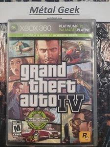 Grand Theft Auto IV Xbox 360 CIB EN/FR Tested Free Shipping in Canada !! - Picture 1 of 4