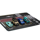 2 Sizes 1/64 Rubber Model Parking Pad Model Car Display Scene Using In Toy Cars