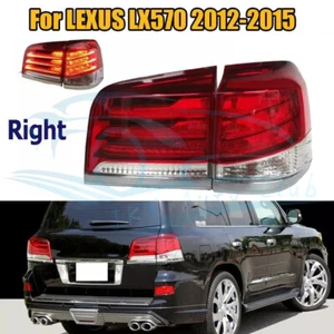 For 2012-2015 Lexus LX570 Rear LED 2X Tail Light Passenger Side RH Tail Lamp k - Picture 1 of 9