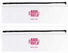 (2) Bass Mafia Heavy Duty 5 In 1 Fishing Waterproof 20" x 6 1/2" Money Bags New