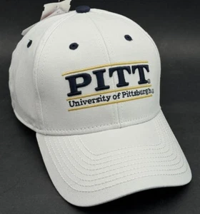 University Of Pittsburgh Pitt Panthers The Game Split Bar 90’s Style Hat Cap NEW - Picture 1 of 13