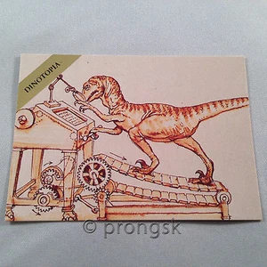 DINOTOPIA #32 Chief Librarian Trading Card James Gurney Collect-A-Card Art NM/M - Picture 1 of 2