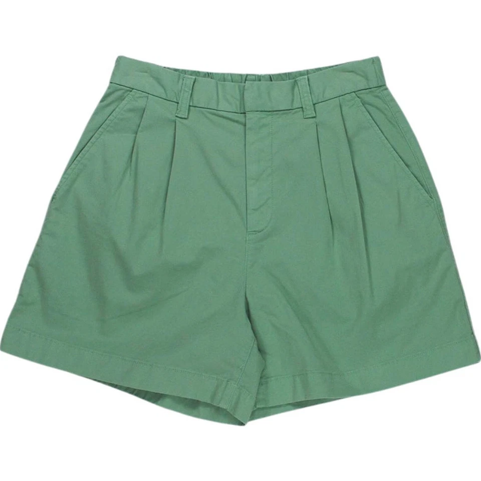 GAP Green Pleated Shorts - Image 1 of 3