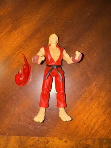 Red Ken Street Fighter Player Select Round 2 2005 Action Figure Sota Toys Loose - Picture 1 of 3