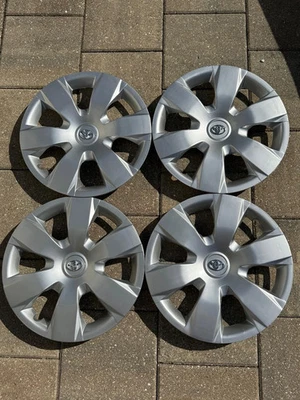 Compartilhar tampa de aro de roda calota 16" compatível com 2007 2008 2009 2010 2011 Toyota Camry 4 peças - Imagem 1 de 4