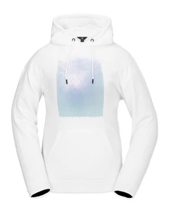 Volcom Essential Hoodie Women's Sweatshirt, White, X-Large - Picture 1 of 5