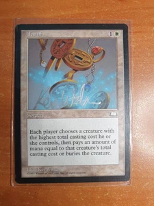 Tariff (Magic the Gathering, MTG) WTH, NM, Artist Signed Kev Walker - Picture 1 of 1