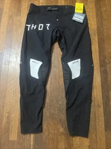 Thor Sportmode Collection Men-strike Pants Black Sz 40 Adjustable Belt Moto-X - Picture 1 of 16