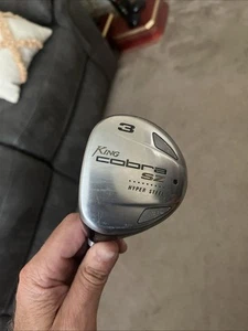 King Cobra LEFT Handed SZ Hyper Steel 3-Wood 60 Reg Flex Mid Kick 60g 43.5.. - Picture 1 of 11