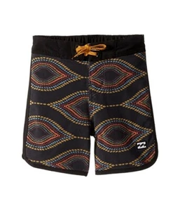 Billabong L9135 Kids Black Line Up Pro Boardshorts Size 4/S - Picture 1 of 1