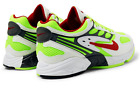 Nike Air Ghost Racer Leather Trimmed Mesh Retro Sneakers Shoes Trainer 44.5