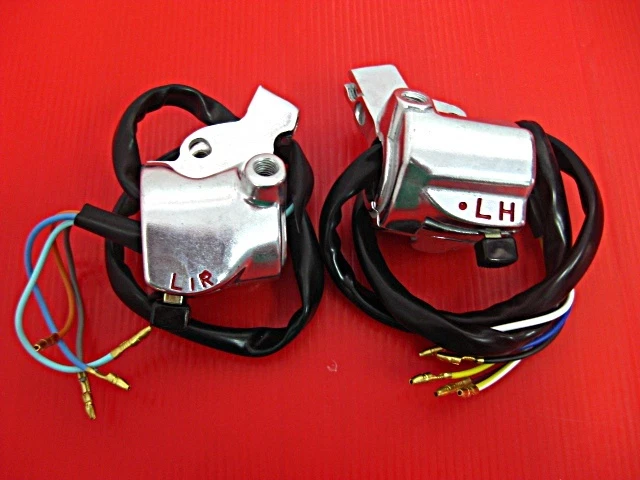 Fit HONDA CD125 CD175 CA175 HANDLE SWITCH L/R SET GRADE A "TAIWAN" #BI2786# Foto 1 de 4