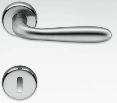 COLOMBO DESIGN - Maniglia per porta ROBOT Cromat CD41R, bocchetta foro normale. - Immagine 1 di 3