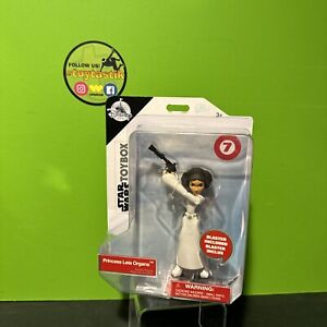 Disney Store Exclusive ToyBox Star Wars Action Figure Princess Leia #7 New