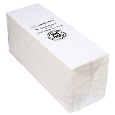 ZEBRA / ELTRON 4x6 (4" x 6") Direct Thermal Fanfold Labels - (1) Stack of 2000
