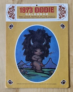1973 OODIE CALENDAR By Gerda Gina Christoffersen - Foto 1 di 9