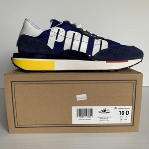 Polo Train89 Sneaker Uomo Taglia 10D (US) 89 POLO-SK-LTL Navy Multi Camoscio/Nylon - Foto 1 di 14