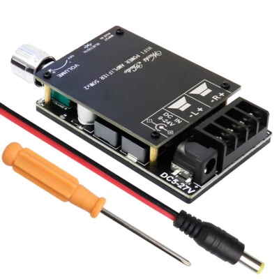 TPA3116 Bluetooth 5.0 HIFI Stereo Digital Audio Amplifier Board 50W*50W + Shell - Image 1 of 4