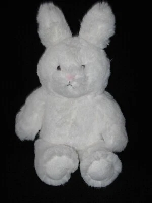 Peluche de peluche Pottery Barn Kids White Bunny Lovey 12" Foto 1 de 4