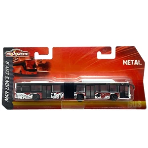 MAN Lion's City G Articulated Bus 24/7 Majorette 2014 389 1:110 Scale Toy - Picture 1 of 1