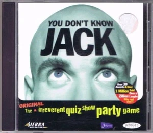 You Don't Know Jack Quiz Show Party Game PC/MAC CD DISC ONLY #84A - Picture 1 of 1