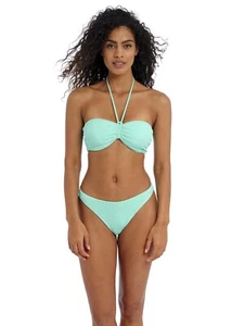 FREYA~IBIZA WAVE BANDEAU BIKINI SUJETADOR-JUEGO+PANTALÓN CLÁSICO-CONGELADO-VERDE MENTA-20381/87 - Imagen 1 de 9