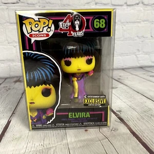 Funko POP! Elvira 40 Años Pop Iconos Entretenimiento Tierra Exclusivo Luz Negra - Imagen 1 de 8