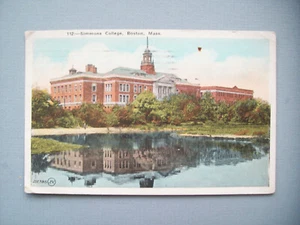 112:-Simmons College, Boston. Mass.. POSTCARD - Bild 1 von 2