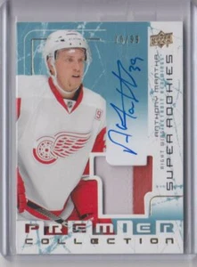 2016-17 UD Premier Retro Patch Autograph Rookie Anthony Mantha RC Auto 70/99 - Picture 1 of 2