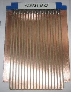 Yaesu FT-221 FT-225 FT-301 FT-625 .... 18X2 Extender Board Riser KIT FORM - Picture 1 of 4