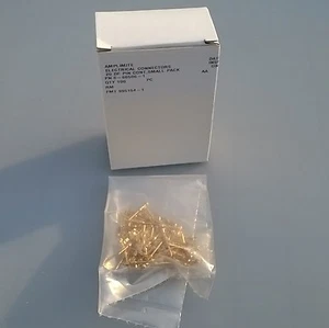 (100) NEU AMP TE 6-66506-1 Gr. 20 DF Kontakt Stecker Pins Mil-Spec TYCO Gold AU - Bild 1 von 3
