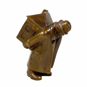SIEGFRIED NEWHAUSEN - Escultura de bronce original "EL AMIGO DE LA CASA" - Imagen 1 de 1