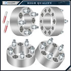4 Pcs 5x4.5 5x114.3 Wheel Spacers 2 12x1.5 For Toyota Tacoma Pickup Highlander Ford Probe