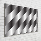 Glas-Bild Wandbilder Druck auf Glas 100x70 Deko Kunst Abstrakte Streifen
