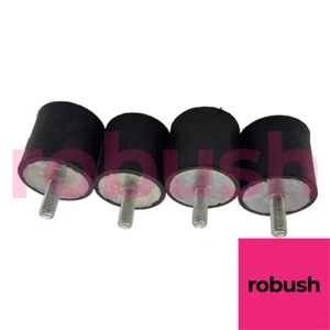 Gummispule Anti Vibration Auto Boot Stecker/Buchse B Typ 50/50 M10 x 28mm (x4) - Bild 1 von 2