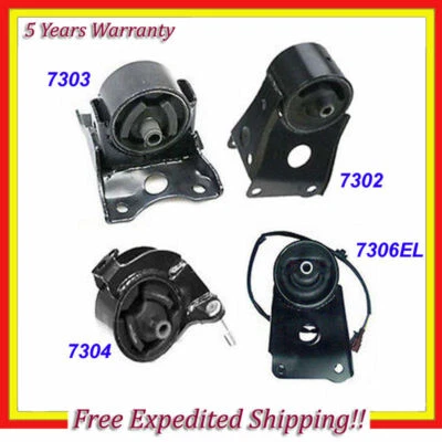 Engine Motor & Trans Mount Set For 95-01 Nissan Maxima 3.0L Auto w/Sensors M014 - Image 1 of 4