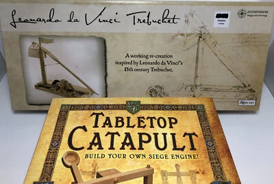 Pathfinders Leonardo Da Vinci Trebuchet Kit & Tabletop Catapult Build You Own - Image 1 of 4